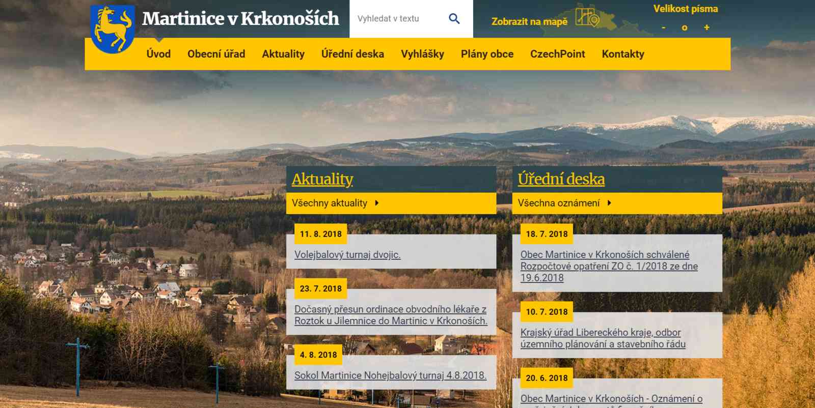 Martinice v Krkonoších